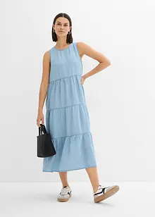 Abito midi in lyocell liscio, bonprix