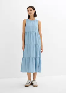 Abito midi in lyocell liscio, bonprix
