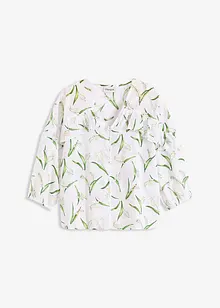 Blusa fantasia con volant, bonprix