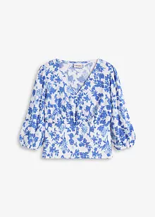 Maglia con inserto smock, bonprix