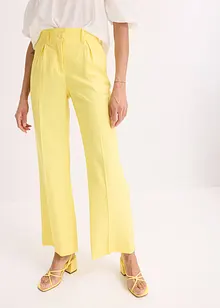 Pantaloni a palazzo in fresco misto lino, bonprix