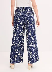 Pantaloni larghi con stampa, bonprix