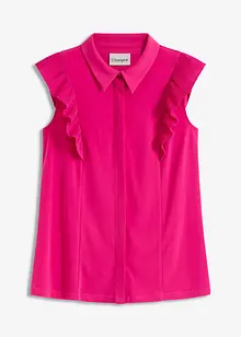 Maglia con volant, bonprix