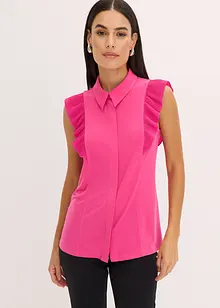 Maglia con volant, bonprix