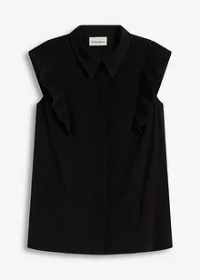 Maglia con volant, bonprix