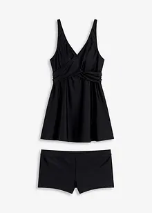 Tankini lungo con scollatura a V (set 2 pezzi), bonprix