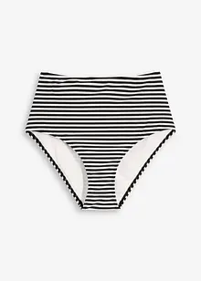 Slip per bikini a vita alta con sgambatura classica, bonprix