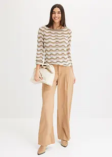 Maglione traforato, bonprix