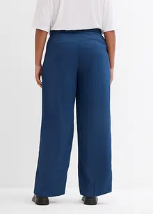 Pantaloni a palazzo con pinces, bonprix