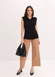 Maglia con volant, bonprix