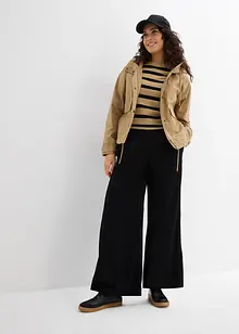 Pantaloni a palazzo in puro cotone, bonprix