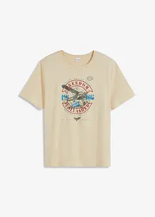T-shirt in puro cotone biologico, bonprix