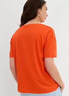 T-shirt con dettagli in pizzo, bonprix