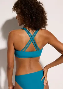 Reggiseno a bustier per bikini con spalline incrociate, bonprix