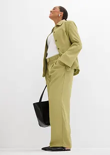Pantaloni a palazzo con pinces, bonprix
