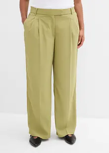 Pantaloni a palazzo con pinces, bonprix