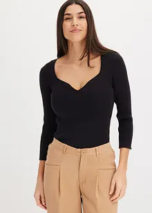 Maglione in filato fine, bonprix