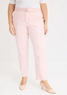 Pantaloni cropped con cintura, bonprix