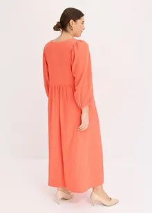 Abito midi in jersey operato, bonprix