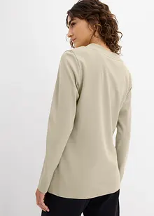 Cardigan in jersey di puro cotone biologico, bonprix
