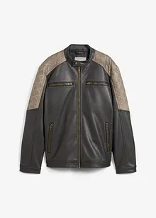 Giacca in similpelle stile biker, bonprix