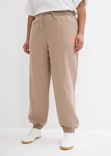 Pantaloni in felpa di puro cotone, bonprix