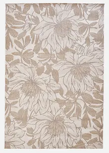 Tappeto da interno ed esterno con motivo floreale, bonprix