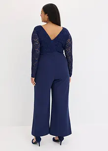 Tuta con pizzo e catena, bonprix