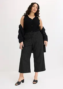 Pantaloni culotte gessati, bonprix