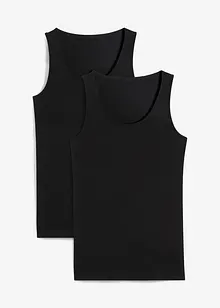 Canotta elasticizzata (pacco da 2), bonprix
