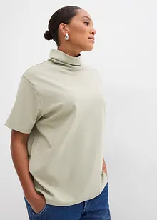 Maglia a collo alto in puro cotone biologico, bonprix