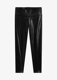 Leggings lucidi in similpelle, bonprix