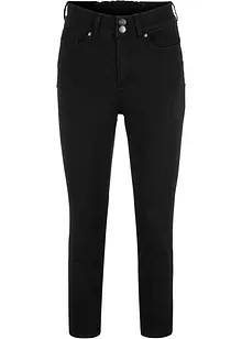 Jeans slim fiti con cinta comoda, vita media, bonprix
