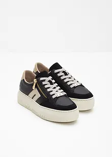 Sneaker Rieker in pelle con plateau, Rieker