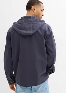 Giacca-camicia con cappuccio, bonprix