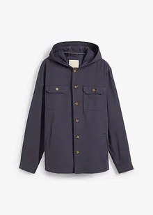 Giacca-camicia con cappuccio, bonprix