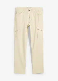 Pantaloni cargo elasticizzati slim fit, straight, bonprix