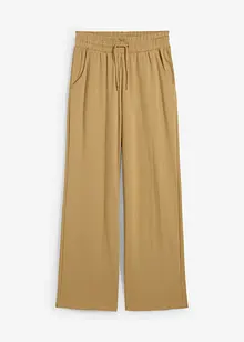 Pantaloni in jersey interlock, bonprix