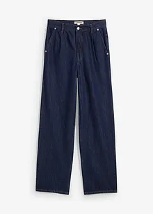 Jeans straight low stretch, vita alta, bonprix