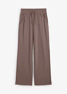 Pantaloni in jersey interlock, bonprix