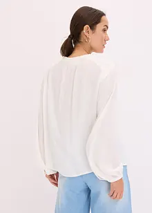 Blusa con righe metallizzate, bonprix