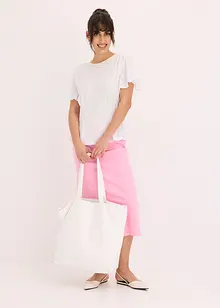 Maglia in  jersey crêpe con dettagli smock, bonprix