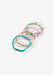 Bracciali (set 10 pezzi), bonprix