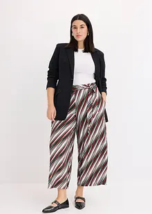 Pantaloni a palazzo in jersey di misto viscosa morbido, bonprix