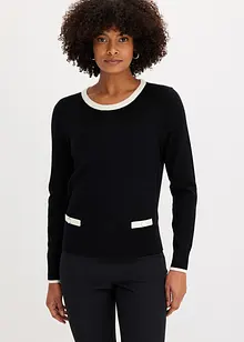Maglione in filato fine, bonprix