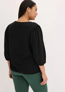 Maglia in tessuto operato, bonprix