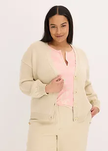 Cardigan in filato grosso, bonprix