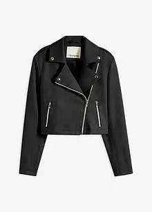 Giacca cropped in similpelle, bonprix