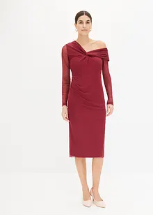 Abito midi aderente, bonprix