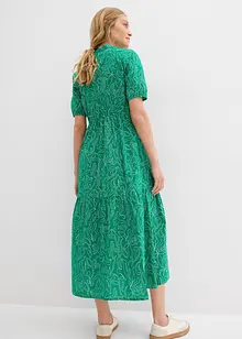 Abito midi largo in puro cotone, bonprix